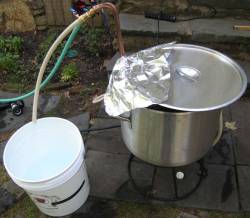 Chilling the wort