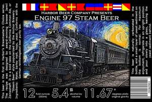 Engine 97 Steam Beer label